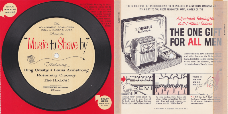 New baby episode of the Comedy on Vinyl Podcast at http://goo.gl/UtQZ4O – Baby Episode 7 – Music to Shave By – Bing Crosby, Louis Armstrong, Rosemary Clooney and The Hi-Los (From Jason Klamm’s blog) – http://goo.gl/BbTlUs