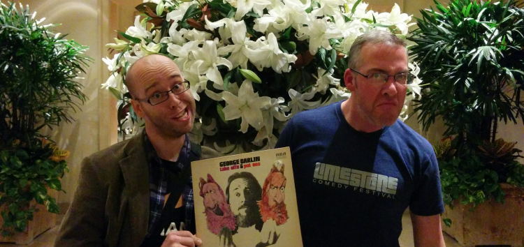 Comedy on Vinyl Podcast Episode 115 – Dan Pasternack on George Carlin – Take Offs and Put Ons