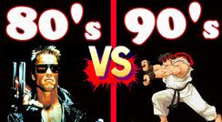 The 80’s vs the 90’s