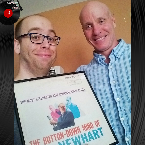 Comedy on Vinyl Podcast Episode 152 – Brian Kiley on Bob Newhart – The Button-Down Mind