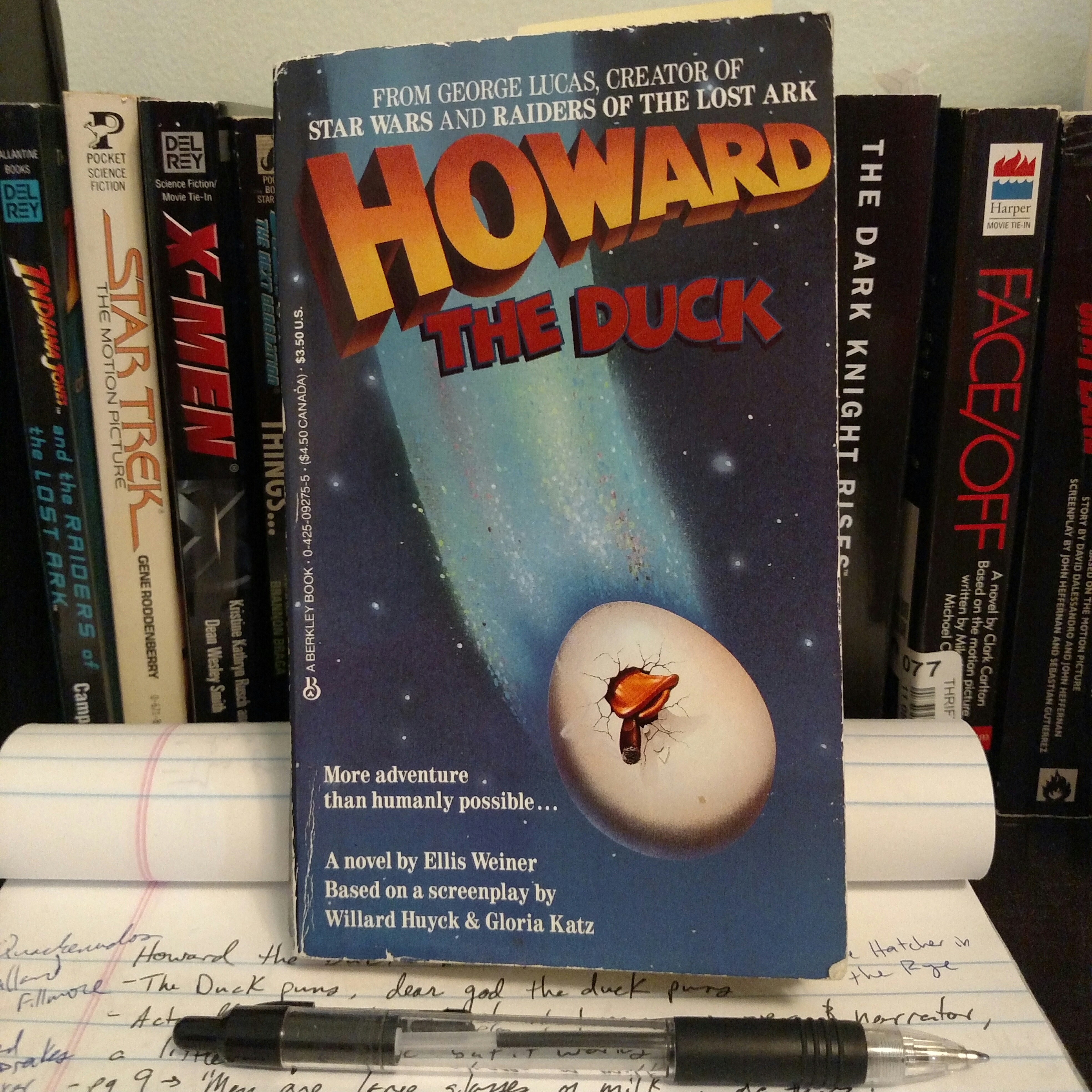 The Novelization Realization Project: Howard the Duck
