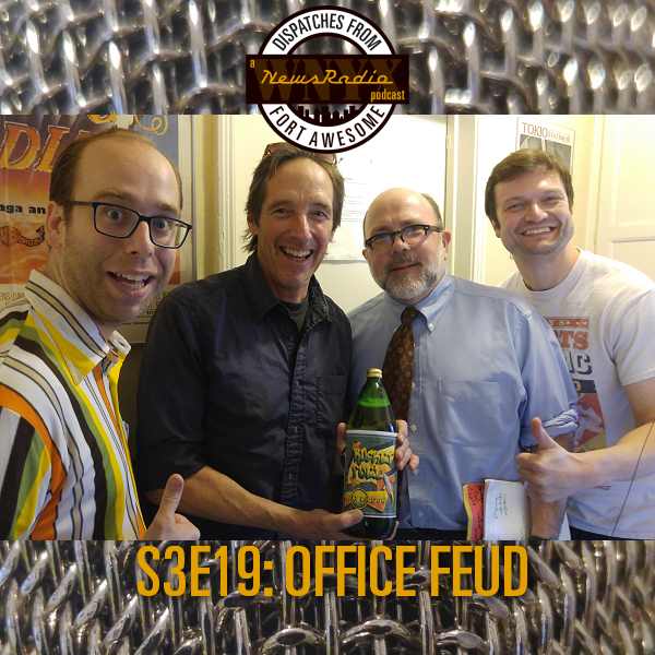 Dispatches from Fort Awesome Episode 61 – S3E19 – Office Feud, with Chris Marcil and Taylor Nichols